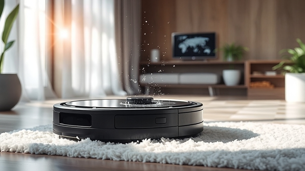 자동 세척 스테이션 및 위생 관리 (realistic 스타일)