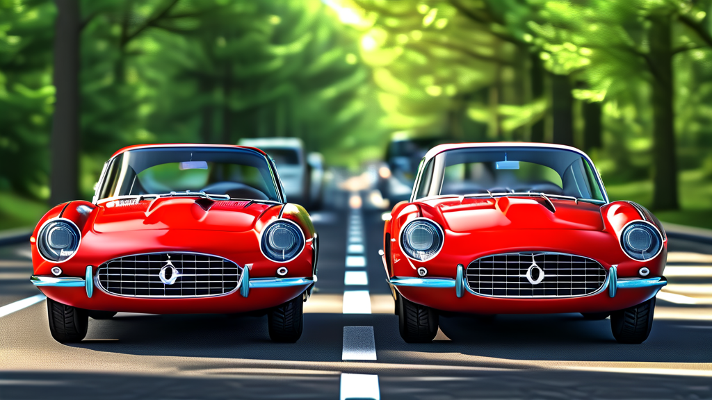 렌터카 번호판, 오해와 진실 (realistic 스타일)