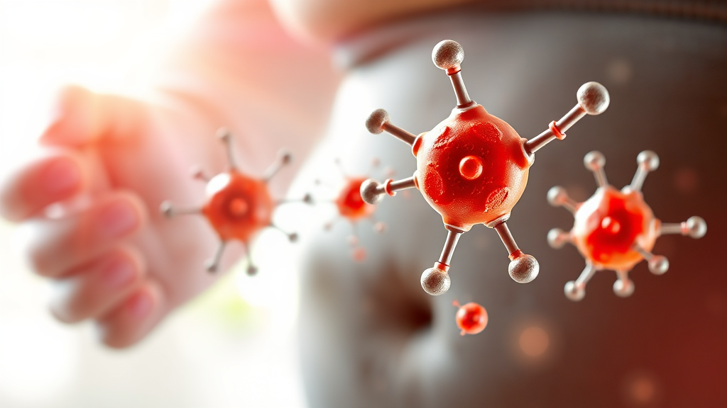 위고비와 마운자로: 작용 원리 (realistic 스타일)