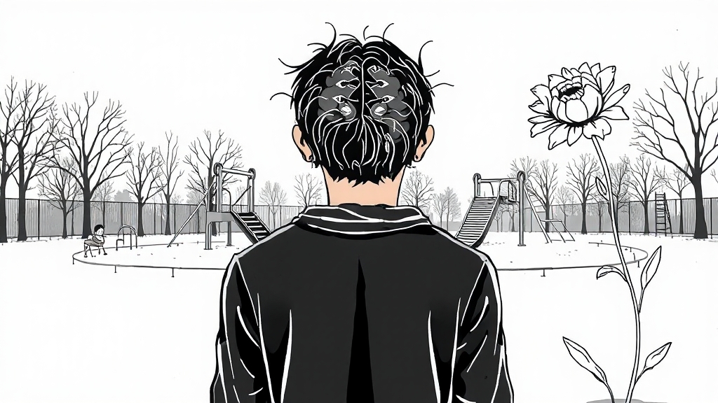 무기력감의 원인 심층 분석 (illustration 스타일)