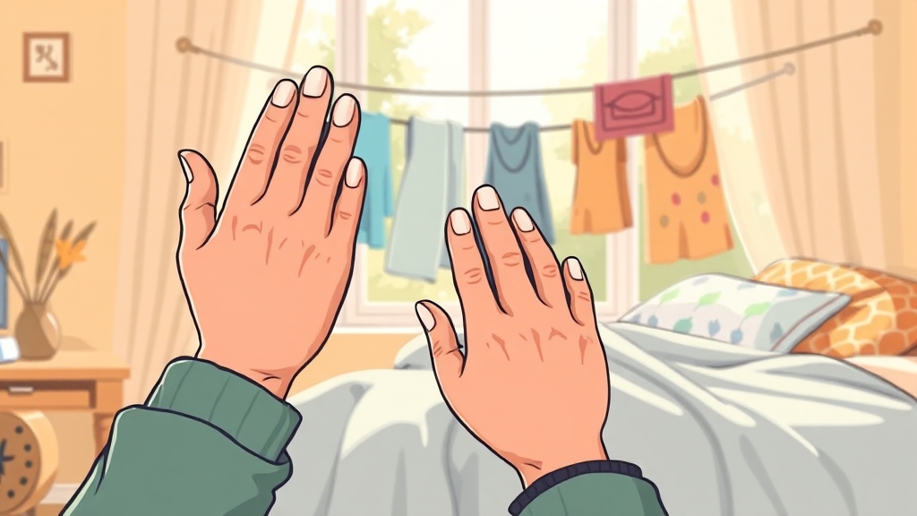 옴, 어떻게 감염될까? (cartoon 스타일)