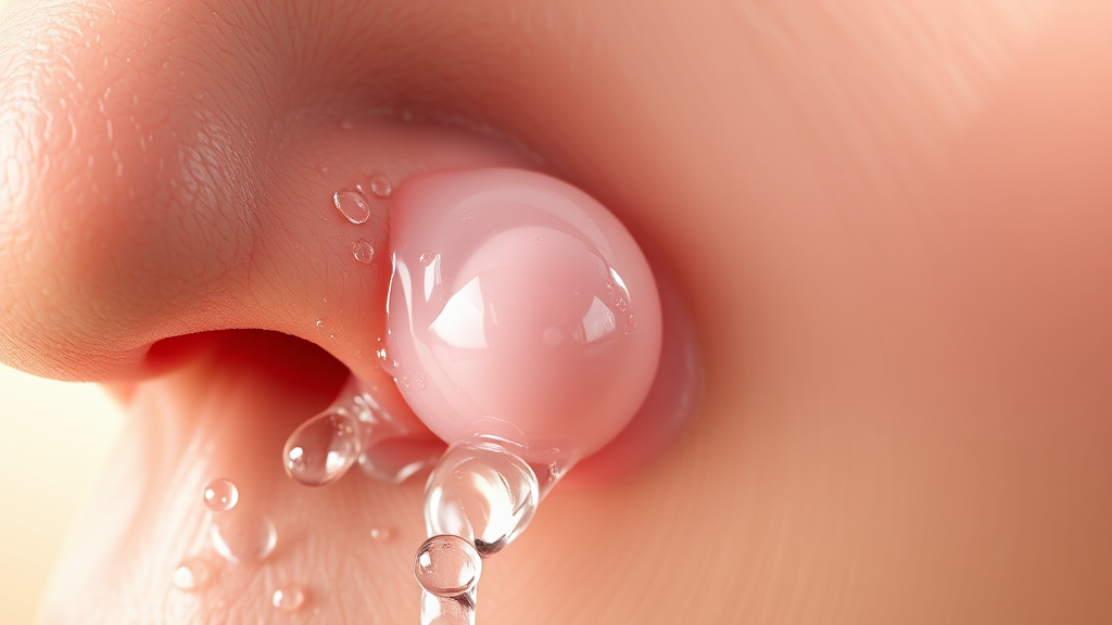 코 세척과 점막 관리, 코 건강을 위한 종합 솔루션 (realistic 스타일)