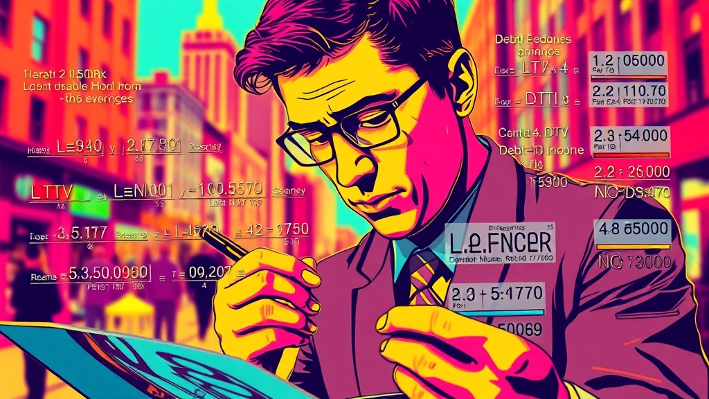 대출 한도, 무엇을 고려해야 할까요? (popart 스타일)