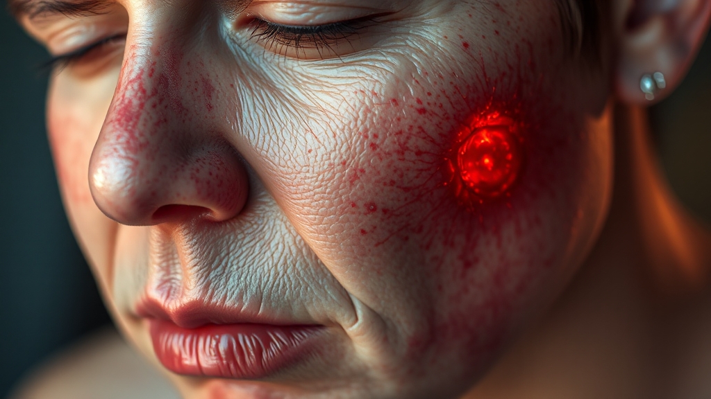 병원 방문이 필요한 경우 (realistic 스타일)