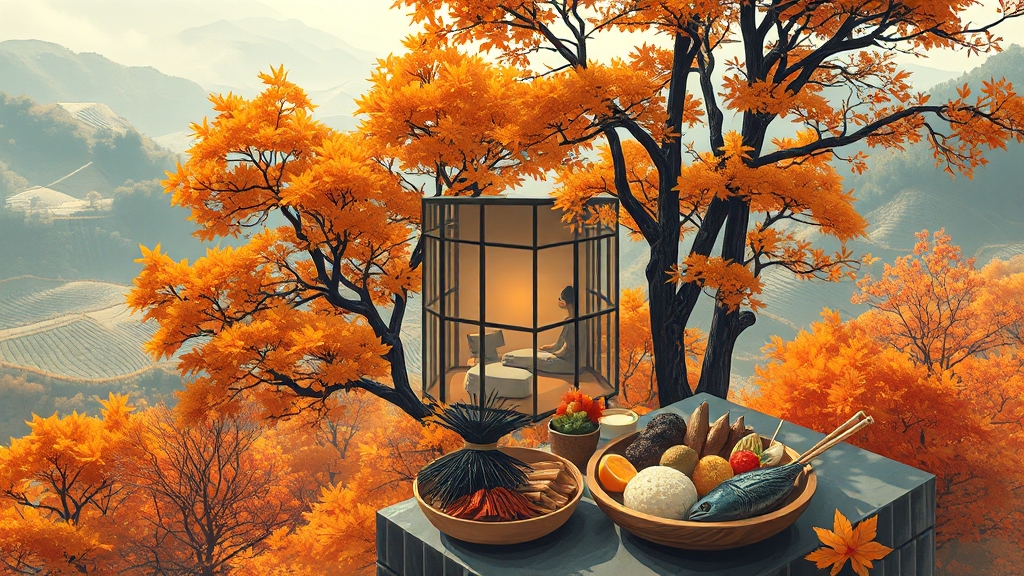 어디로 떠날까? 추천 휴양림 Best 3 (illustration 스타일)