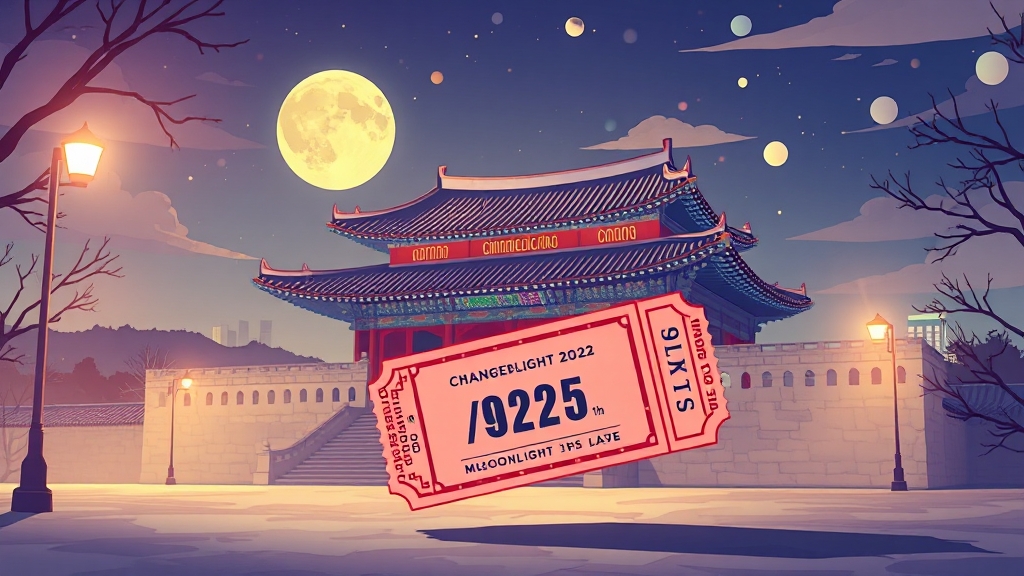 티켓 예매 방법과 일정 (cartoon 스타일)