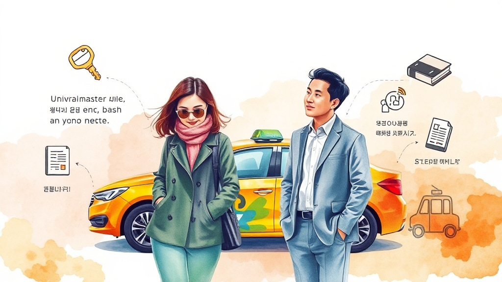 신청 방법, 어렵지 않아요! (watercolor 스타일)