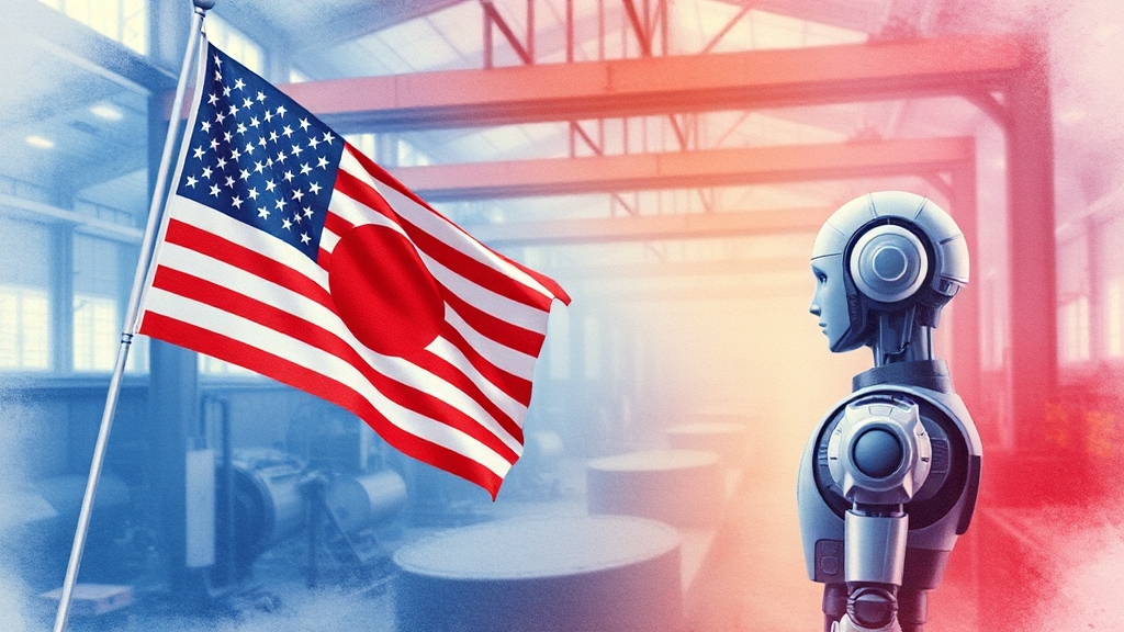 향후 한미 관계 발전 방향 (watercolor 스타일)