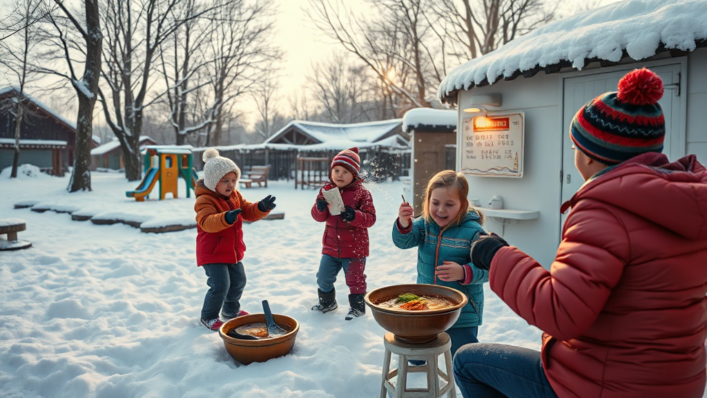 부대시설 및 편의시설 (realistic 스타일)