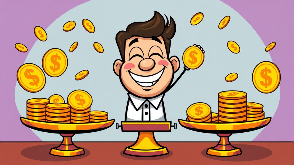 달러 예금, 얼마나 벌 수 있을까? (cartoon 스타일)