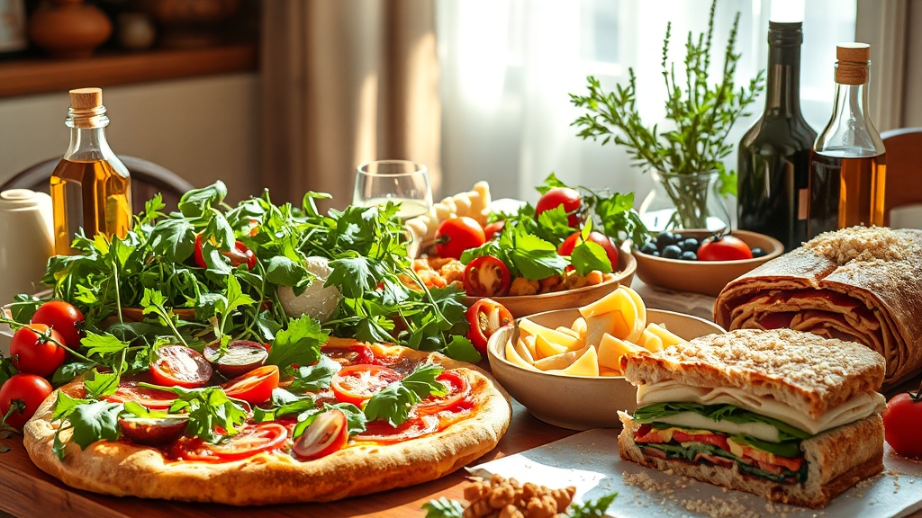 루꼴라 맛있게 먹는 법 (realistic 스타일)