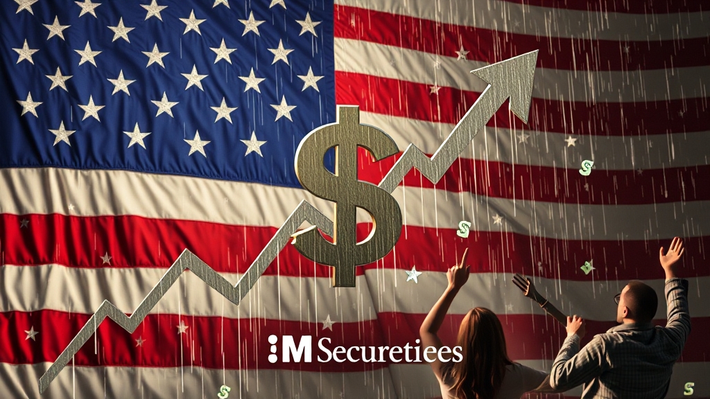 iM증권 미국주식 담보대출 금리 혜택 및 조건 (realistic 스타일)