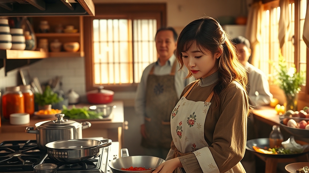 종영 후 배우들의 삶과 이야기 (realistic 스타일)