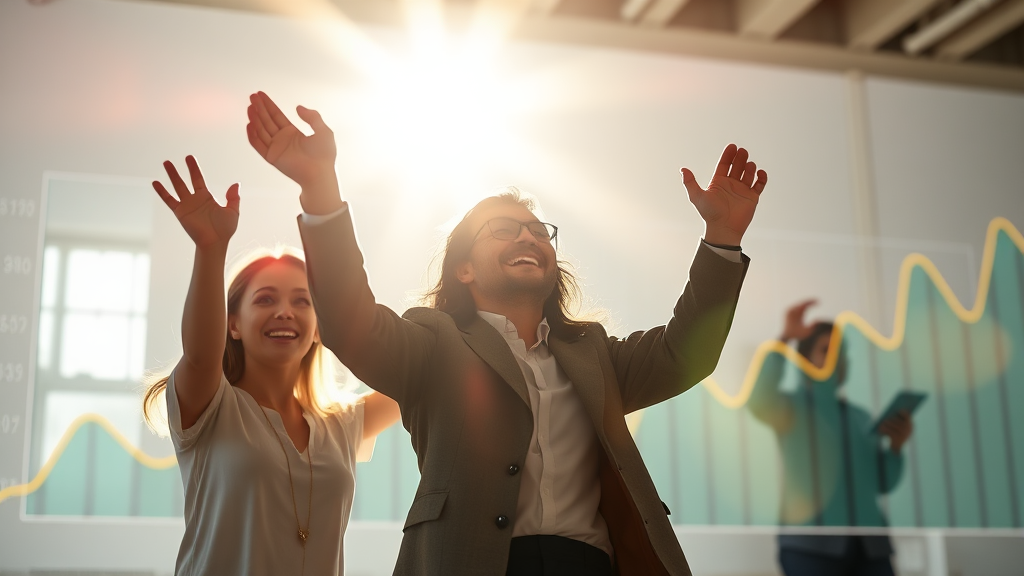 기관투자자 의무보유 확약 비율 분석 (realistic 스타일)