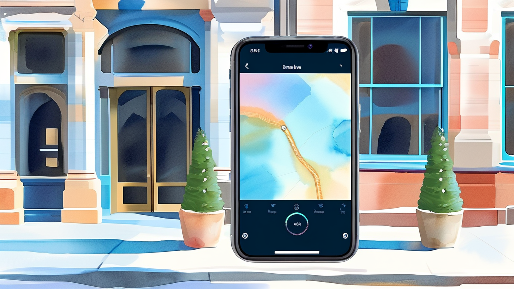 나만의 ‘무료 주차장 지도’ 만들기 (watercolor 스타일)