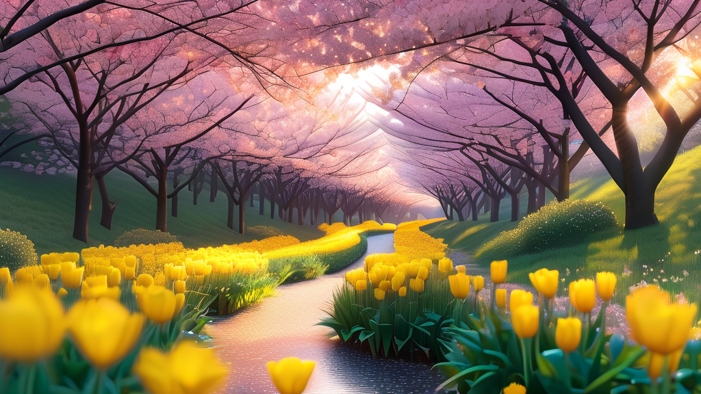 청주 벚꽃 나들이 완벽 준비 가이드 (realistic 스타일)