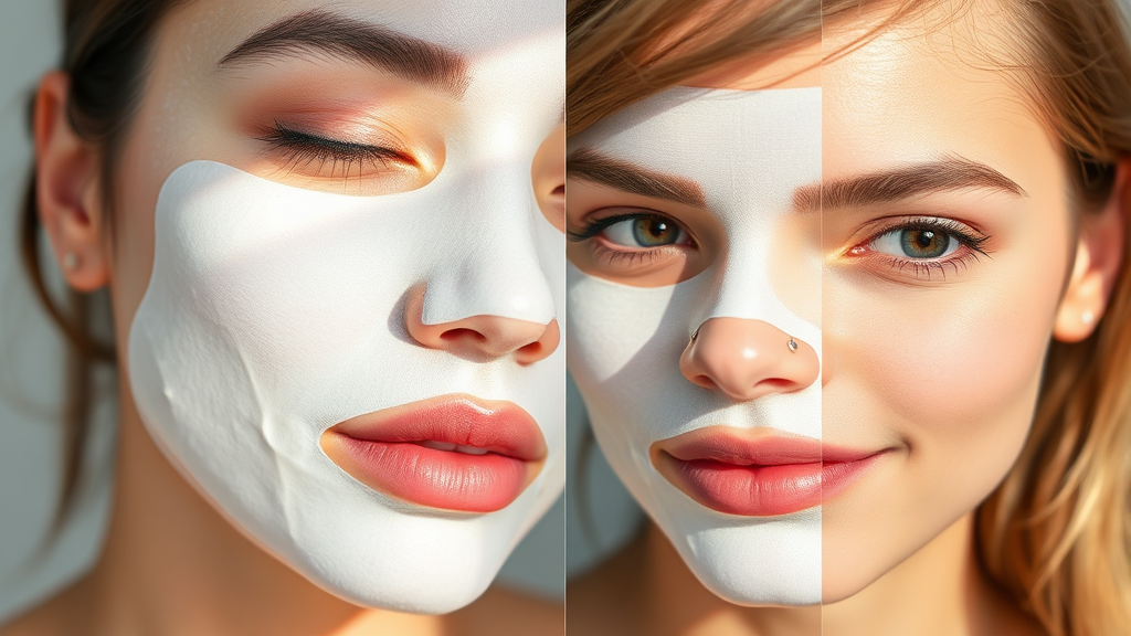 피부 타입별 사용법 (realistic 스타일)