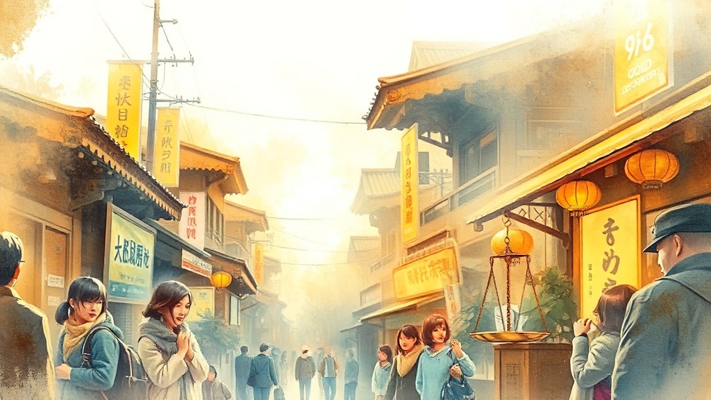 종로 금거래소 핵심 정보 (watercolor 스타일)