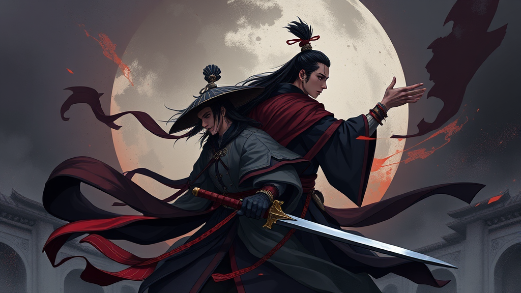 권력 투쟁의 서막, 계유정난 (illustration 스타일)