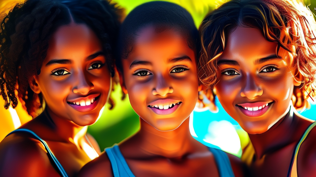 교육, 문화, 생활비 지원: 풍요로운 청년 생활 만들기 (realistic 스타일)