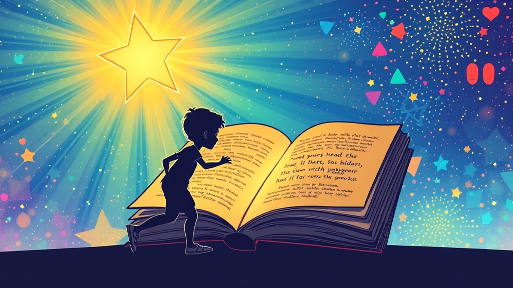 난독증 극복 사례, 희망을 보다 (cartoon 스타일)