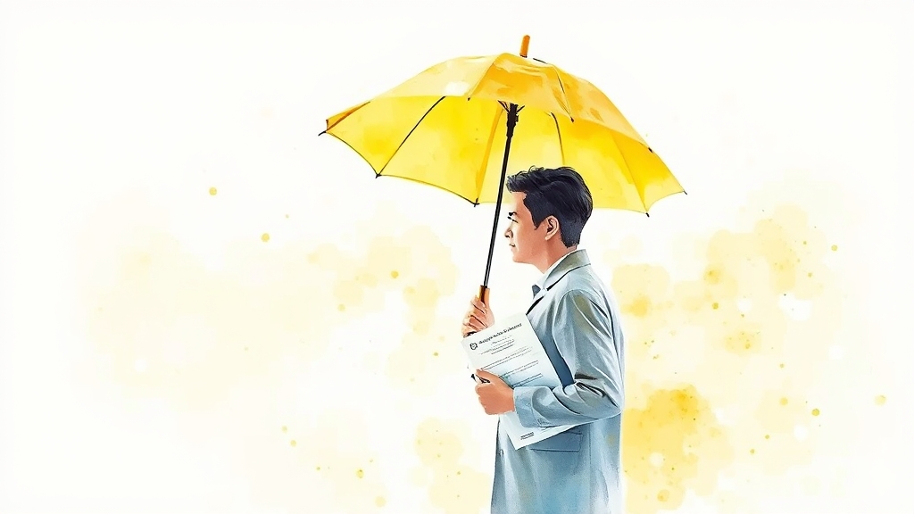 개인사업자 필수! 노란우산공제 가입부터 절세 효과까지 완벽 가이드 (2025최신) 4 노란우산공제, 가입 조건과 절차는? (watercolor 스타일)