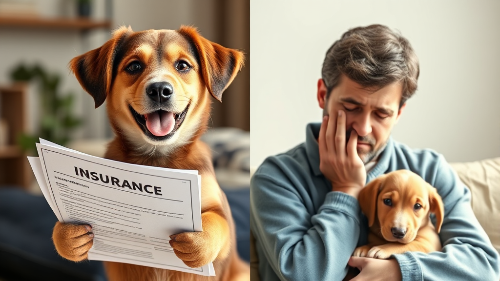 펫보험, 이것만은 주의하세요! (realistic 스타일)