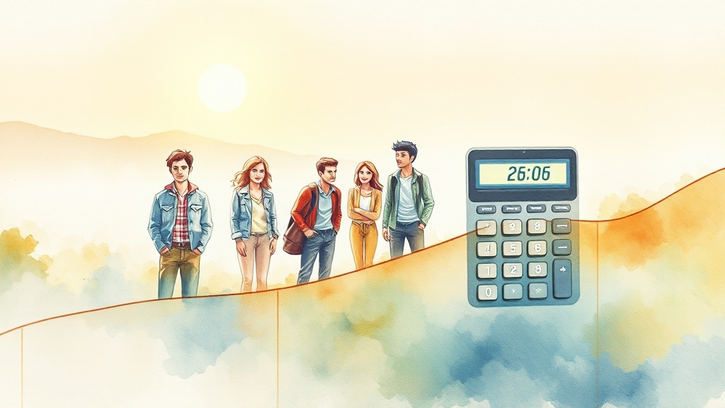 DSR과 대출 한도 (watercolor 스타일)