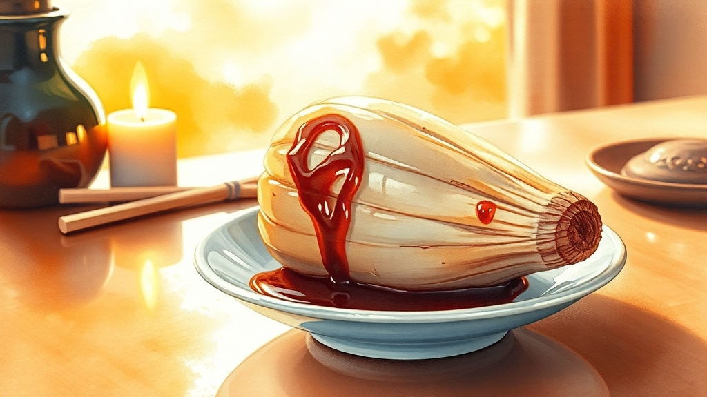 이제 우엉조림, 자신 있게 만들어요! (watercolor 스타일)