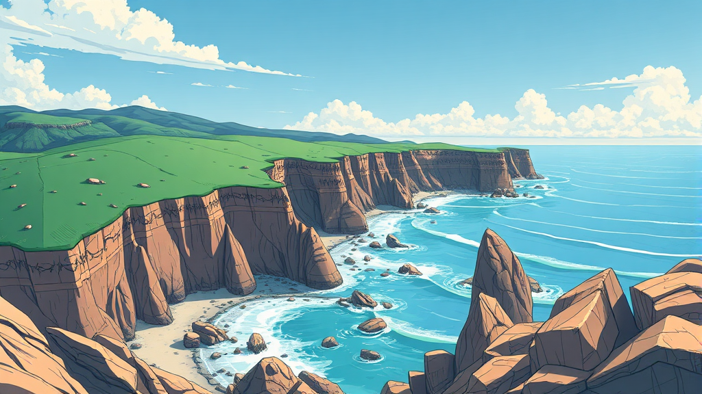 바다부채길, 그 특별함 (illustration 스타일)