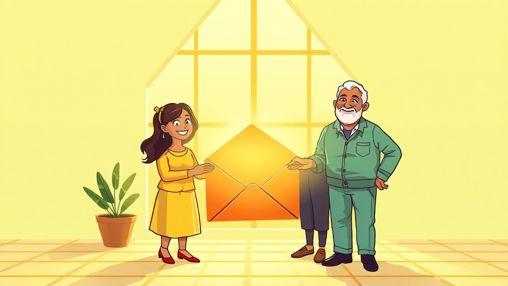 결론: 2025년 근로장려금, 놓치지 말고 꼭 받으세요! (cartoon 스타일)