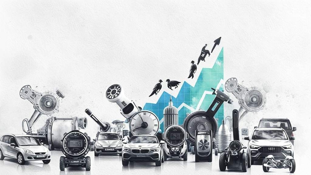 기업 및 산업 소식 (watercolor 스타일)