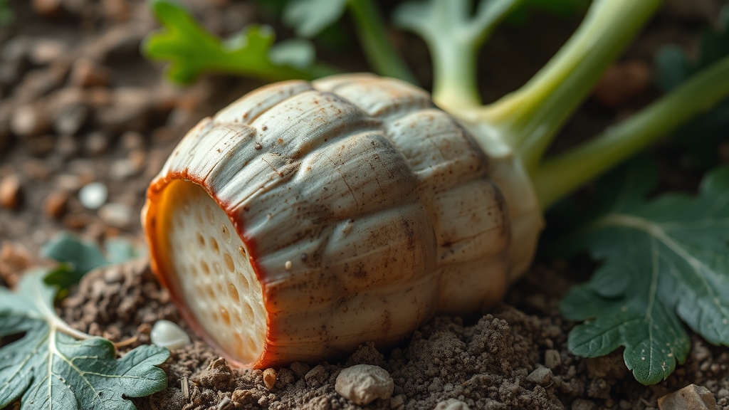 토란 효능 및 특징 (realistic 스타일)