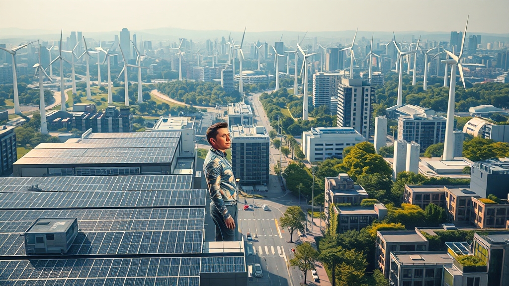 에너지 문제와 지속 가능한 발전 (realistic 스타일)