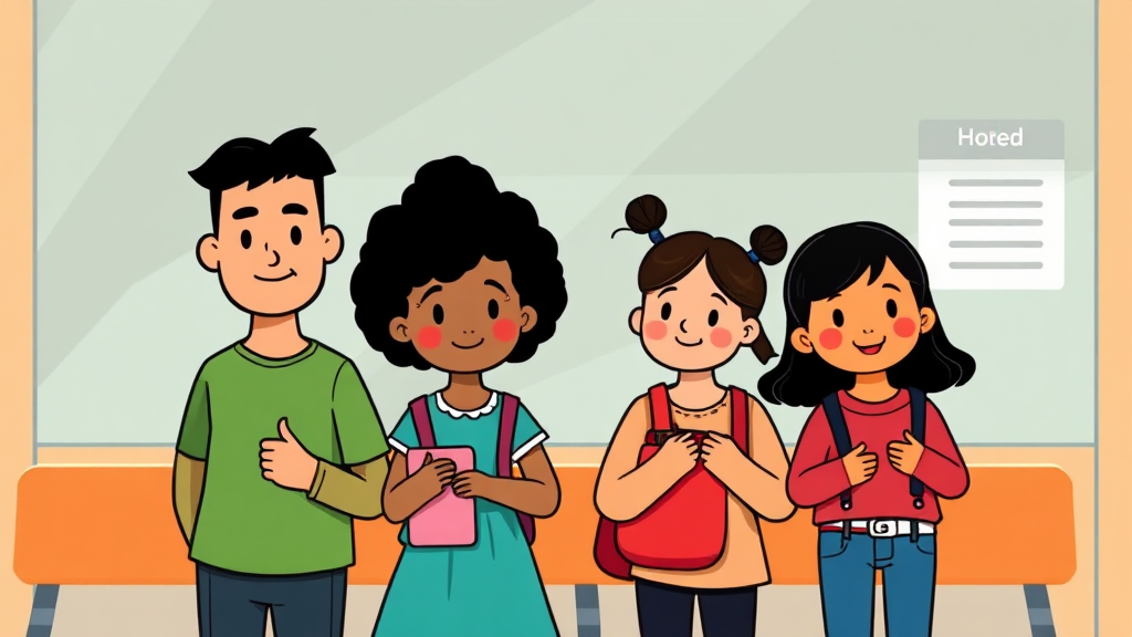 성공적인 국공립 어린이집 입소를 위한 우선순위 전략 (cartoon 스타일)