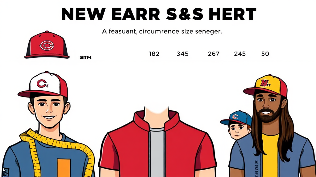 뉴에라 모자 사이즈 측정 및 종류 완벽 분석 (cartoon 스타일)