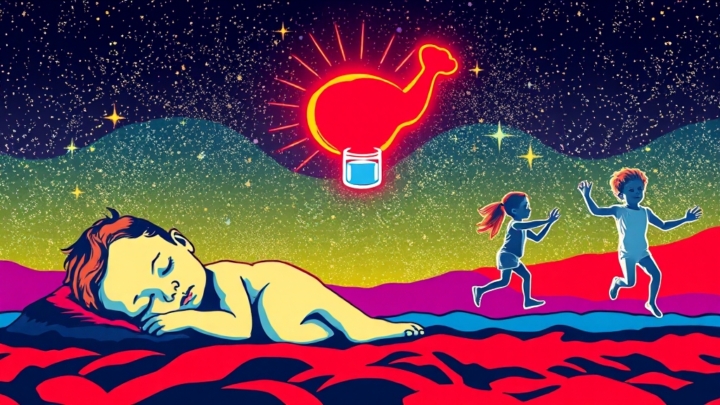 키 성장을 돕는 생활 습관 (popart 스타일)