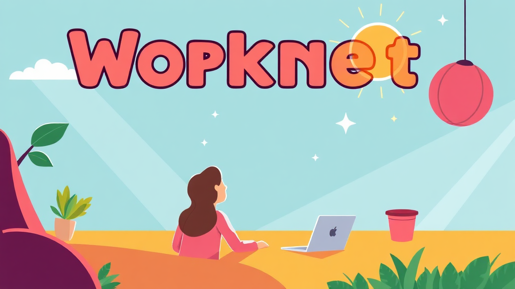 지역별 워크넷 활용법 (cartoon 스타일)