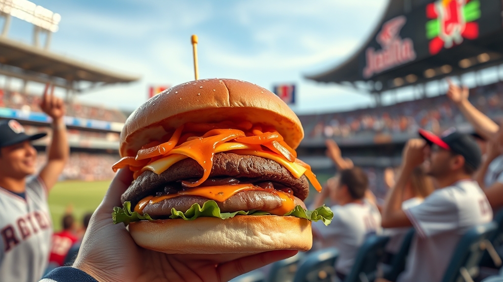 롯데리아 방문 후기 (realistic 스타일)