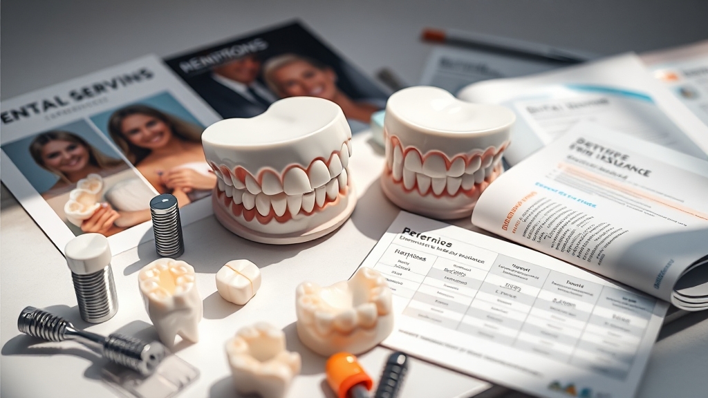 치아보험: 보장 범위 및 적용 기준 (realistic 스타일)