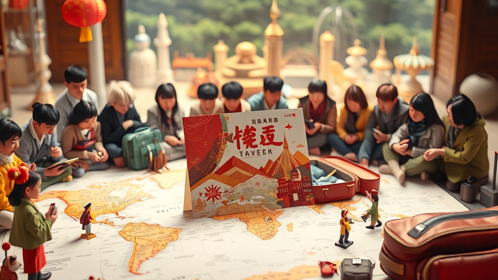 추석 연휴 해외여행 이벤트 & 혜택 (realistic 스타일)