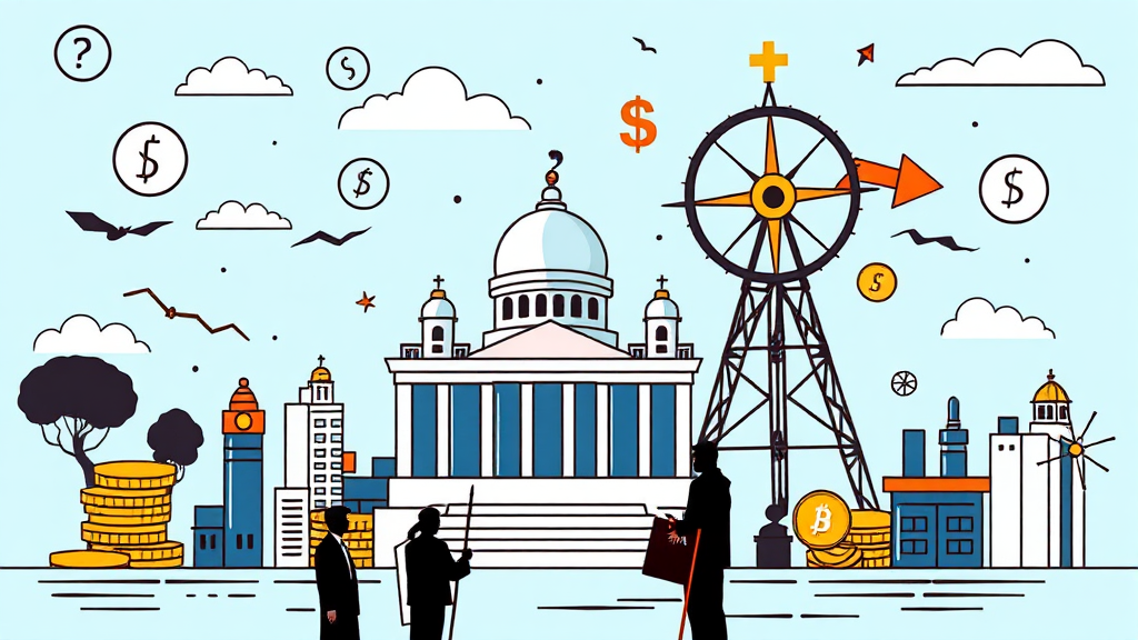 투자자, 어떻게 대처해야 할까? (illustration 스타일)