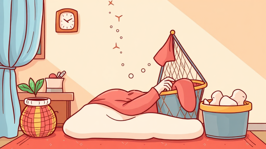 패딩 세탁 전 필수 확인사항 (cartoon 스타일)