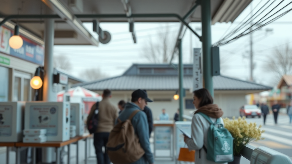 선거 정보, 어디서 확인할까요? (realistic 스타일)