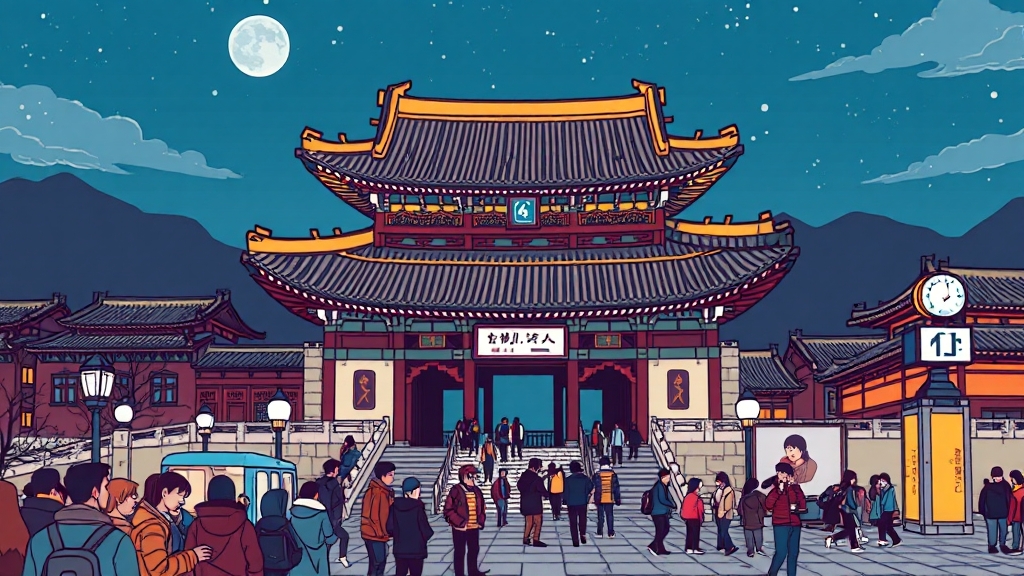 교통 및 주차 정보 (cartoon 스타일)