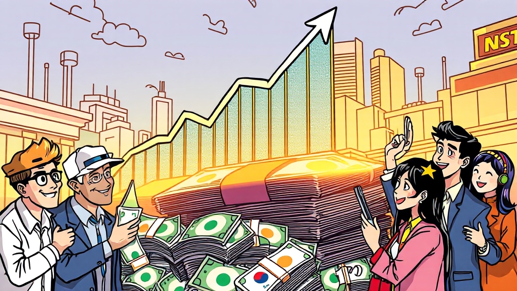 투자 주체별 동향 분석 (cartoon 스타일)