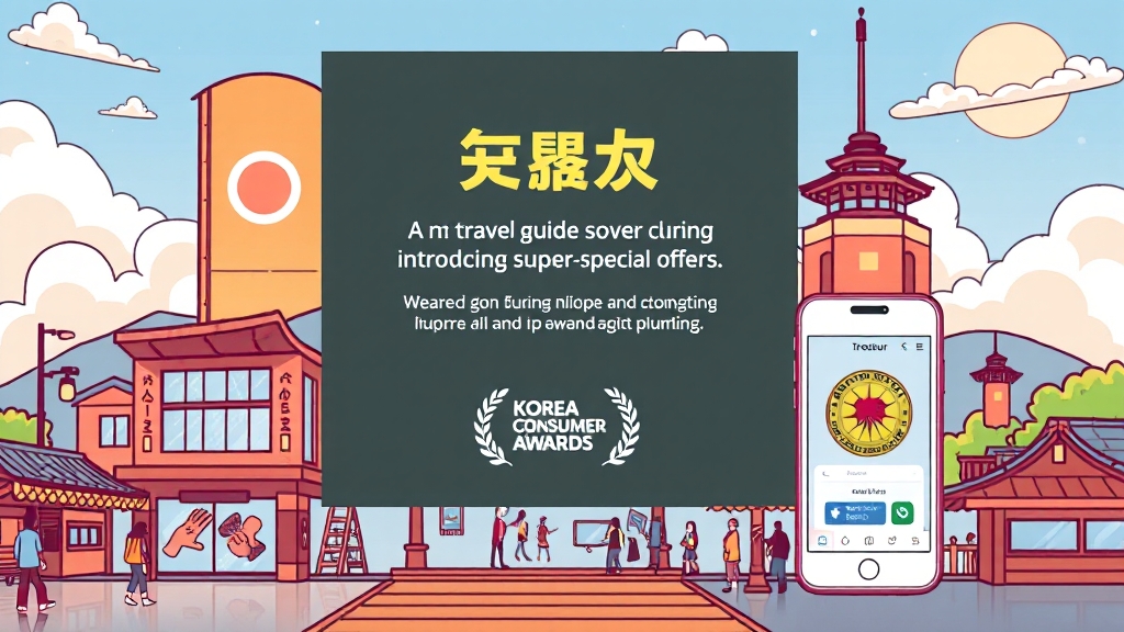 모두투어 홈페이지 소개 (illustration 스타일)