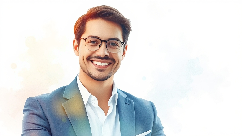 면접 준비, 합격으로 가는 길 (watercolor 스타일)