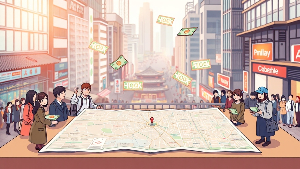 지역별 추가 지원 사업 (illustration 스타일)