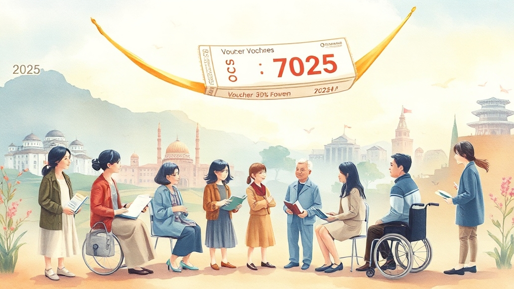 2025년 지원 내용 (watercolor 스타일)